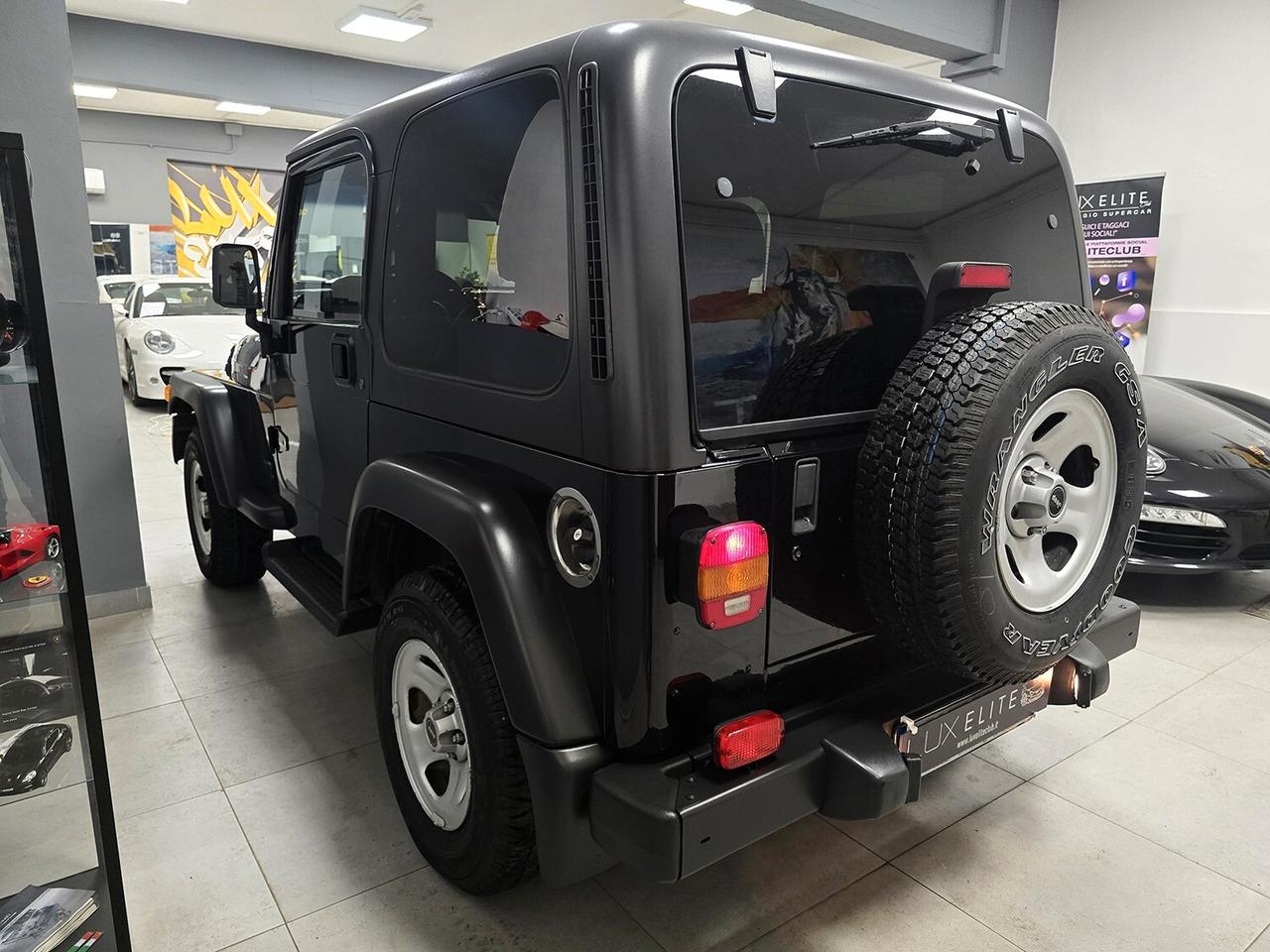 Jeep Wrangler II HARD TOP 2.5 SPORT_NERO_ITA_UN PROPRIETARIO_ASI