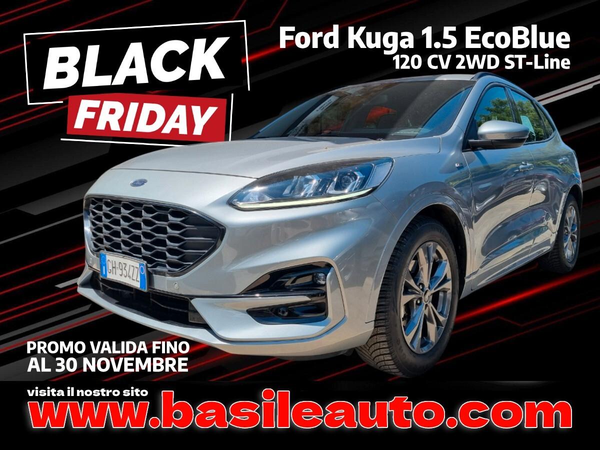 Ford Kuga 1.5 EcoBlue 120 CV 2WD ST-Line AUTOCARRO IVA ESCLUSA