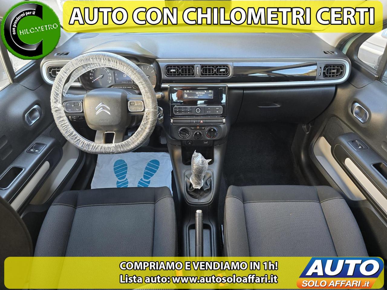 Citroen C3 1.2 FEEL 82CV EURO6D NEOPATENTATI, DISTRIBUZIONE FATTA, TASSO ZERO!!