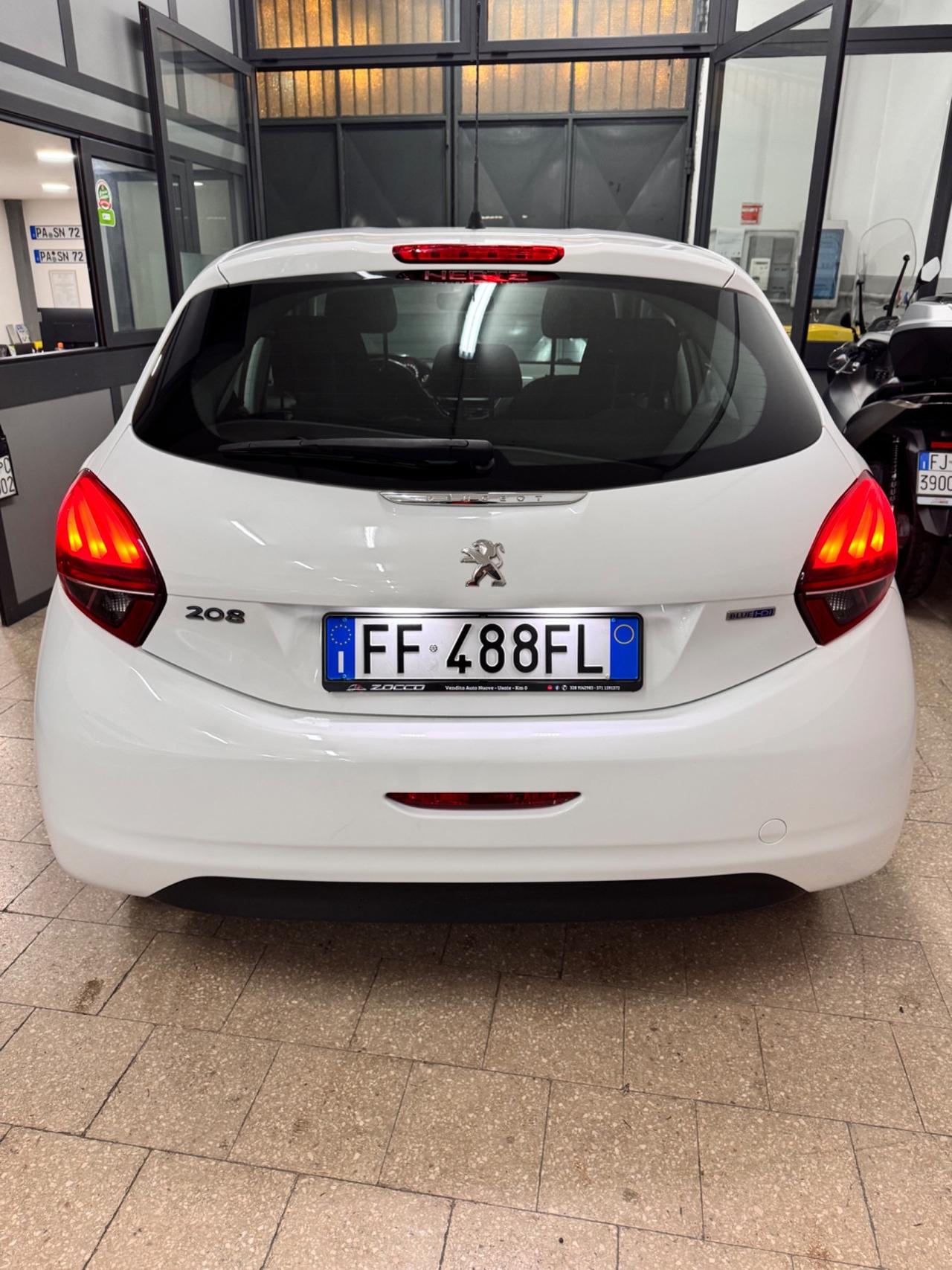 Peugeot 208 1.6 BlueHDi 75 Cv 5P. Allure - 11/2016