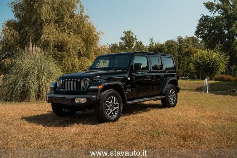 Jeep Wrangler MY24 2.0 Turbo Sahara - BENZINA - Nuovo - OFFERTA 10.000 € DI SCONTO SUL LISTINO