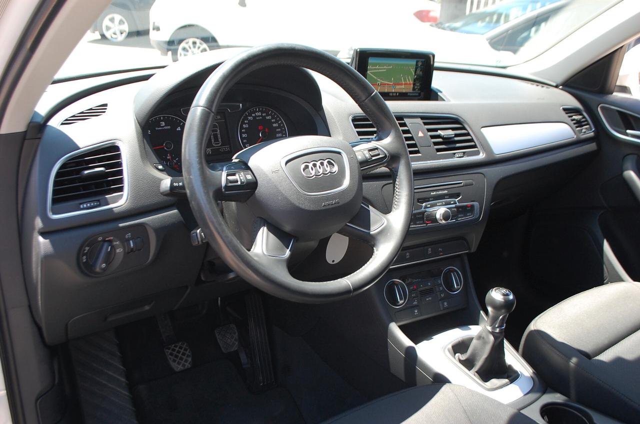 Audi Q3 2.0 TDI 120CV Design Uff Italy Led Navi Clima USB