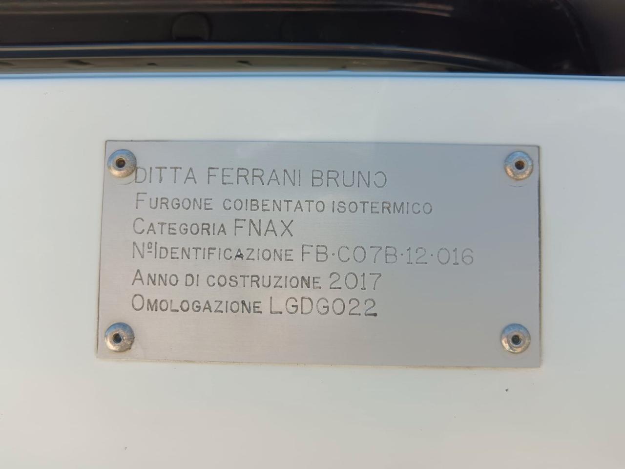 Fiat Doblo Doblò 1.6 MJT 105CV PC-TN Cargo FRIGO ATP SCAD. 3 posti