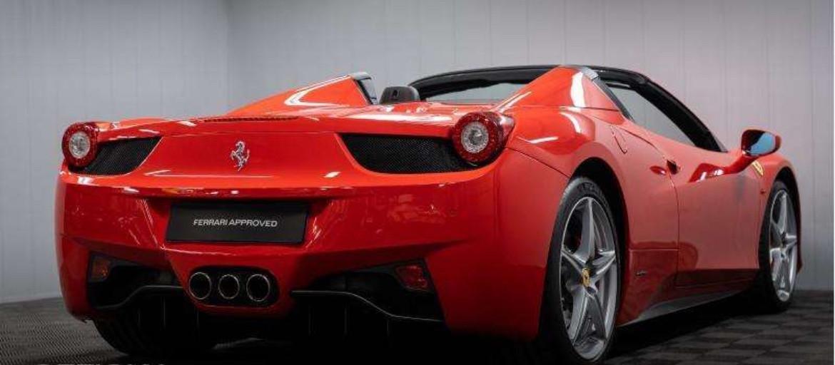 FERRARI 458 ITALIA SPIDER V8 566 CV