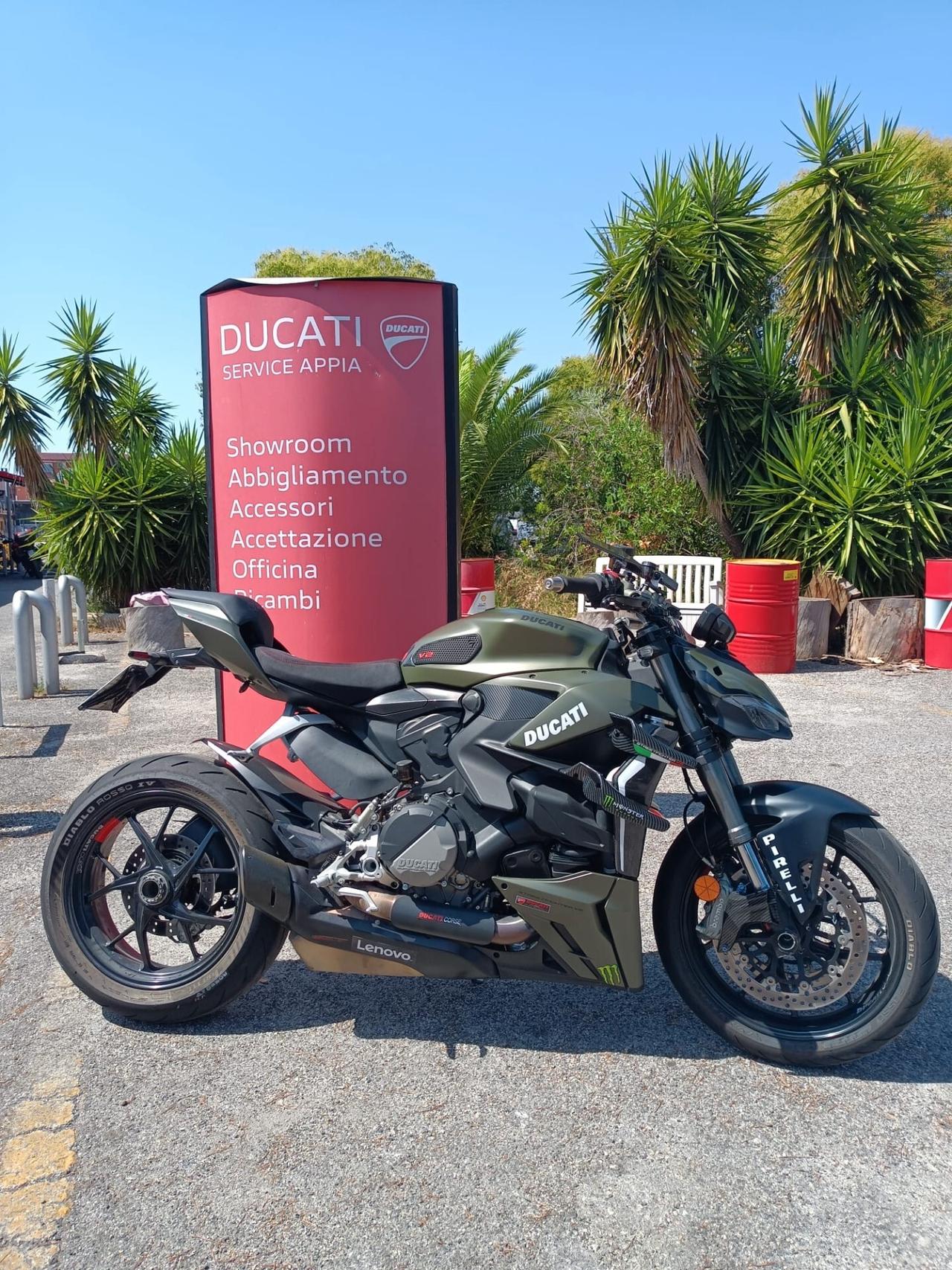 Ducati Streetfighter V2 STORM GREEN