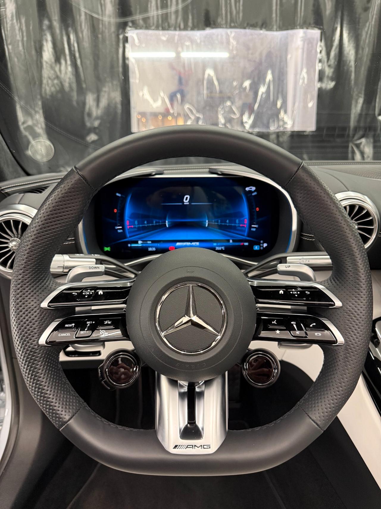 Mercedes-benz SL 63 AMG Argento High Tech