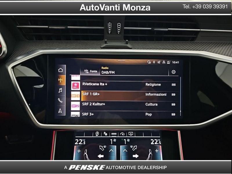 Audi A6 RS 6 Avant 25 years FRENI CARBOCERAMICI