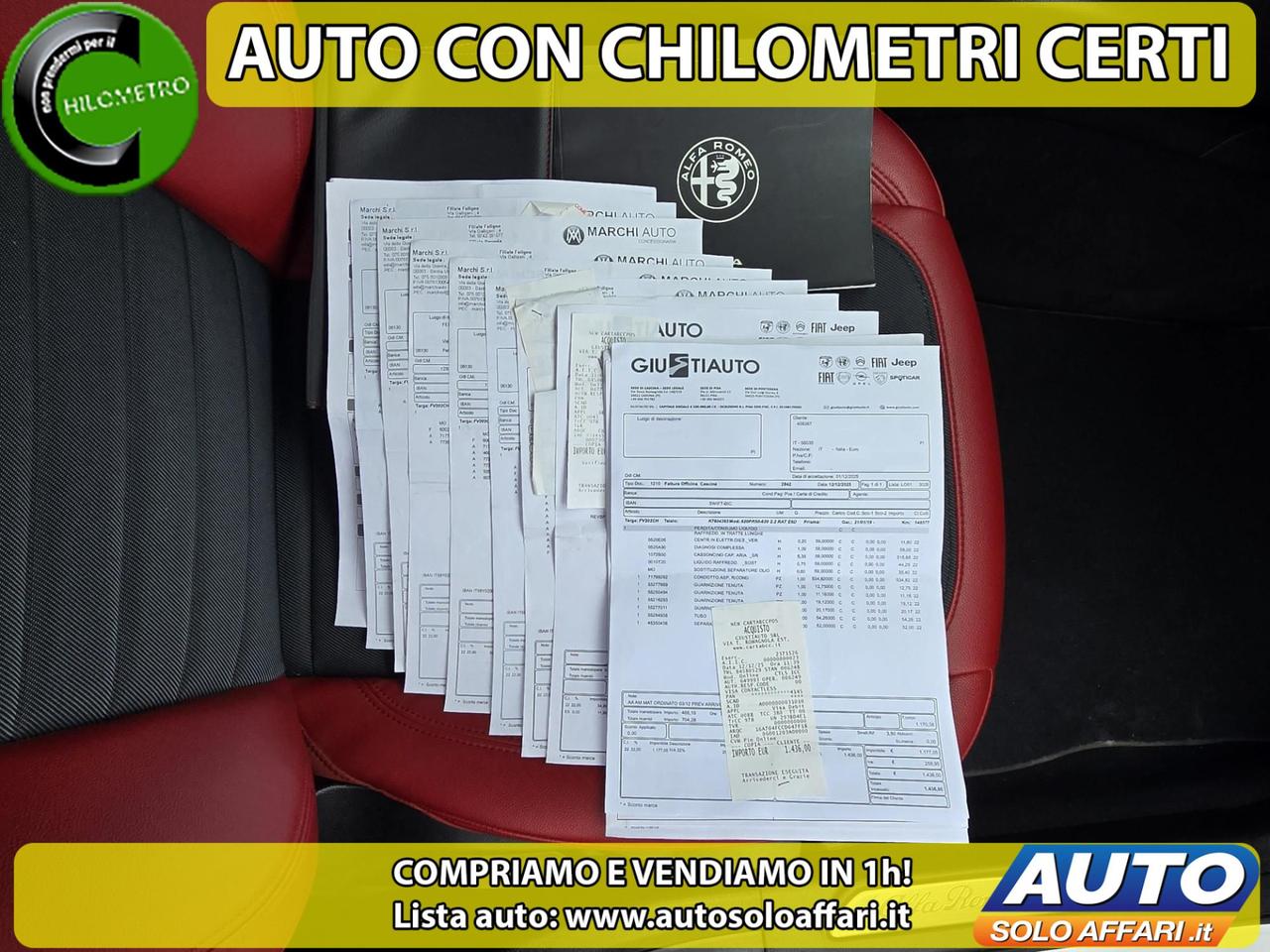 Alfa Romeo Giulia Berlina Giulia 2.2T 160CV AUTO MY19 EU6D/PELLE/NAVI/DISTRIBUZ.FATTA