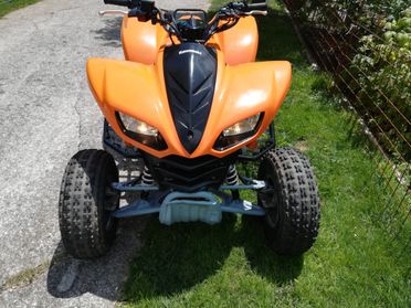 Kawasaki KFX 700 automatico con retro patente b