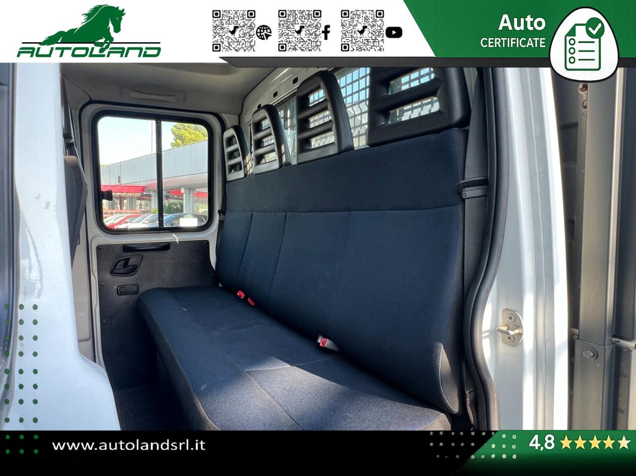 IVECO Daily 35 S14 D 3750 Doppia Cabina - WEBASTO - Clima Automatico - Gancio - Traino