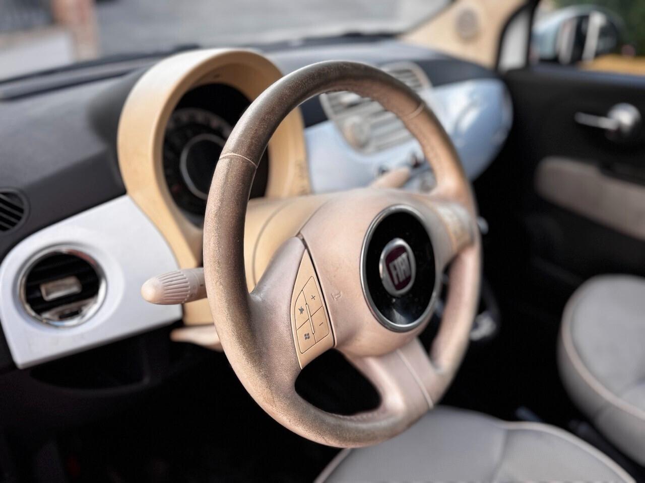 Fiat 500 1.2 Lounge Colore Azzurro Cuor Leggero