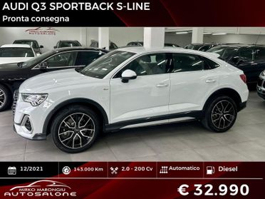 Audi Q3 SPB 2.0 200 cv quattro S-Line FINANZIABILE