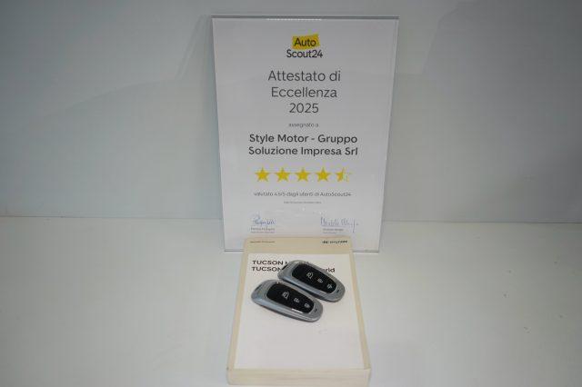 HYUNDAI Tucson 1.6 HEV aut. XLine 230cv Hybrid Certificata