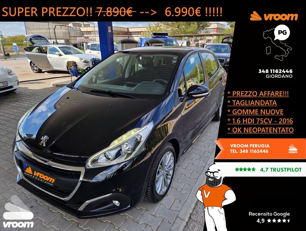 PEUGEOT 208 1.6 BlueHDi 75cv 5 Porte Allure 2016