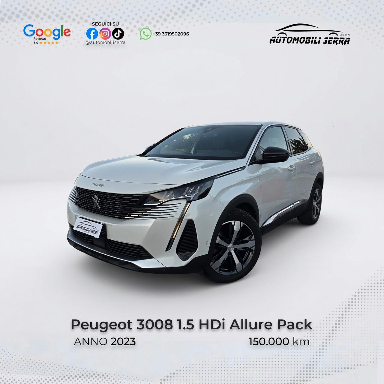 Peugeot 3008 BlueHDi 130 S&S EAT8 Allure Pack