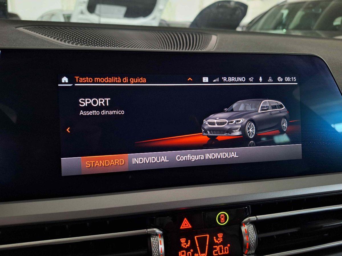 BMW 316d Touring MHEV 48V aut. VIRTUAL COCKPIT - VETRI SCURI - GARANZIA 24 MESI