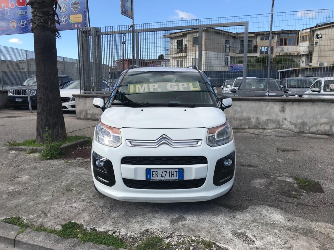 Citroen C3 Picasso 1.4 VTi 95 CV 70 KW Exclusive Impianto GPL