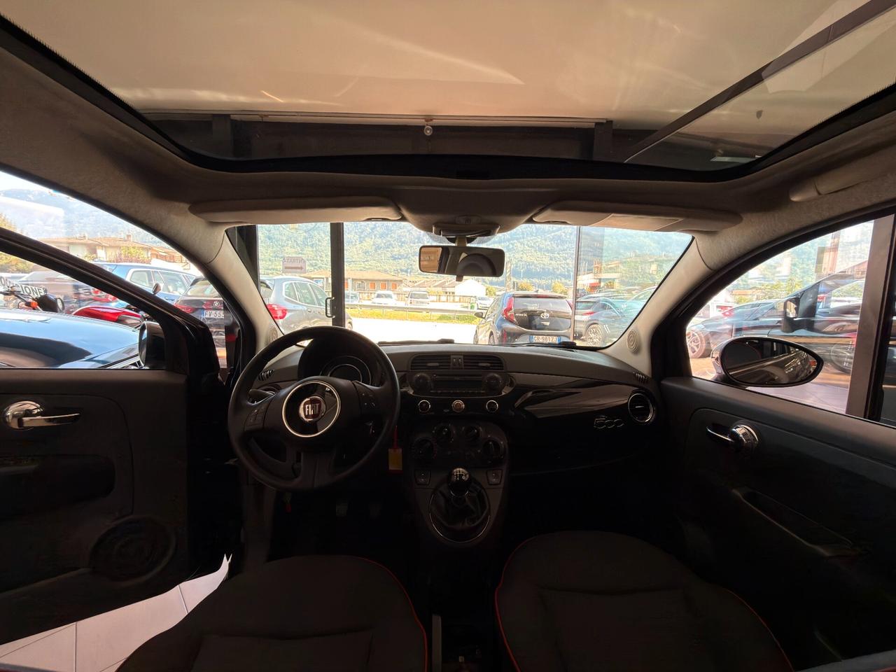 Fiat 500 Lounge 1.2cc 69cv Benzina Neopatentati Tetto panoramico