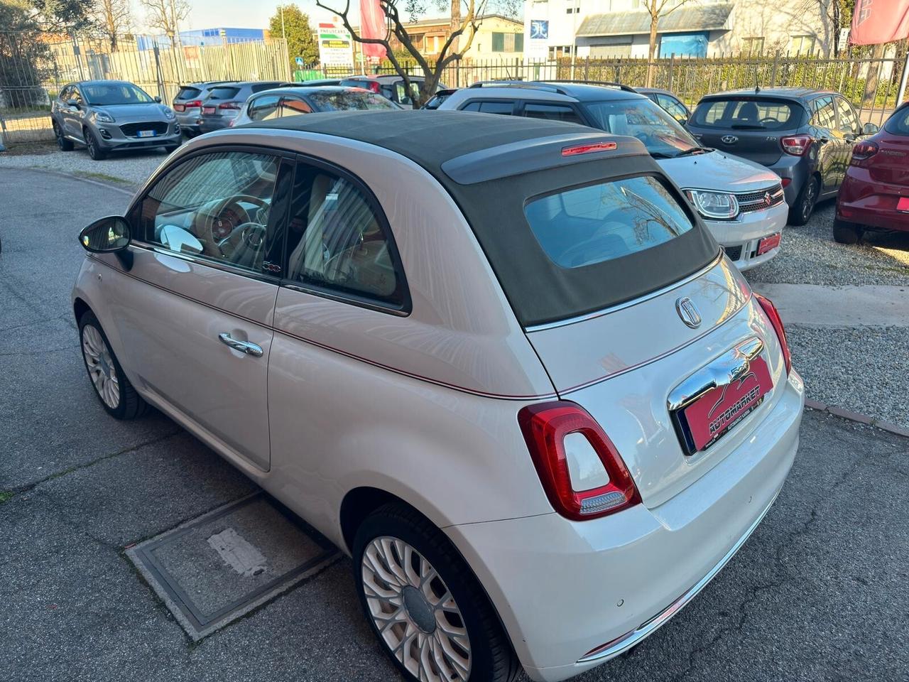 Fiat 500 C 1.2 Lounge 69CV PELLE FRAU