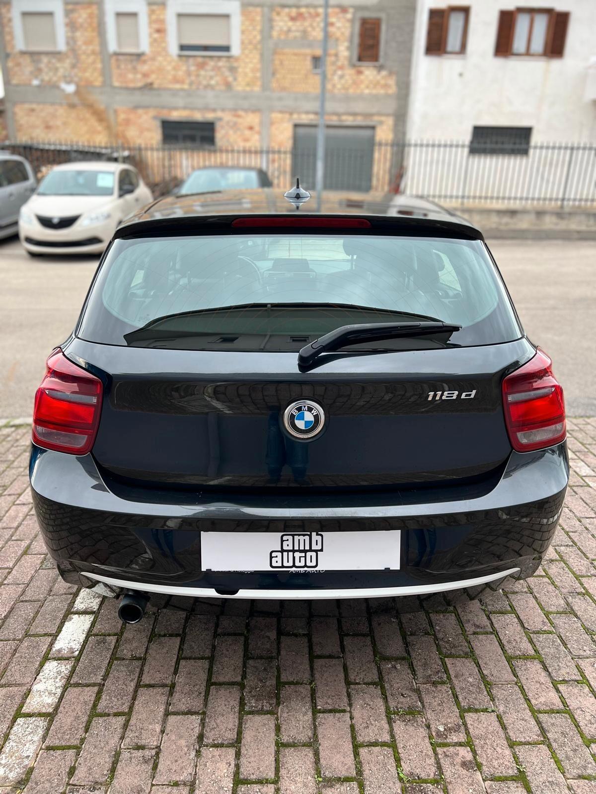 Bmw 118 118d cat 5 porte Attiva DPF