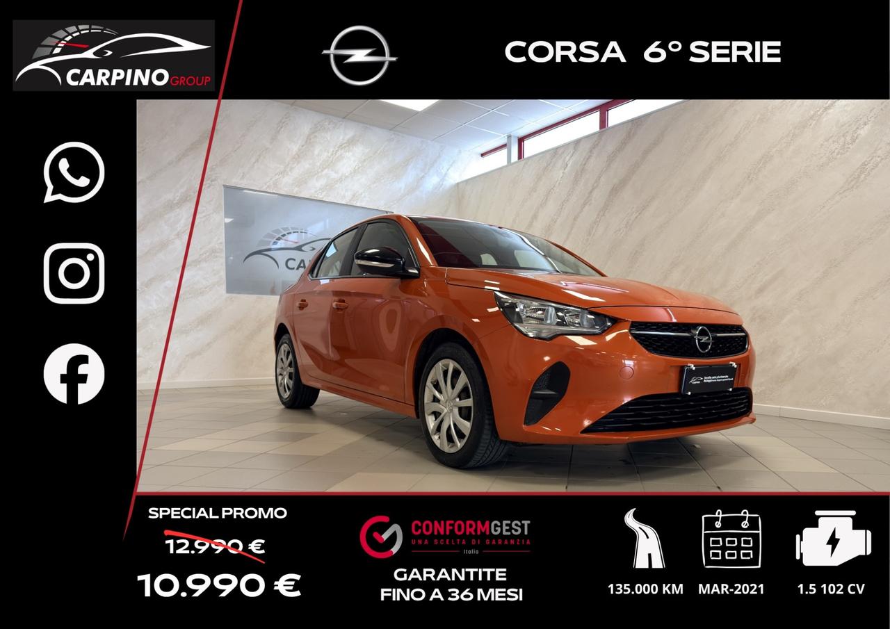Opel Corsa 1.5 D 100 CV Elegance