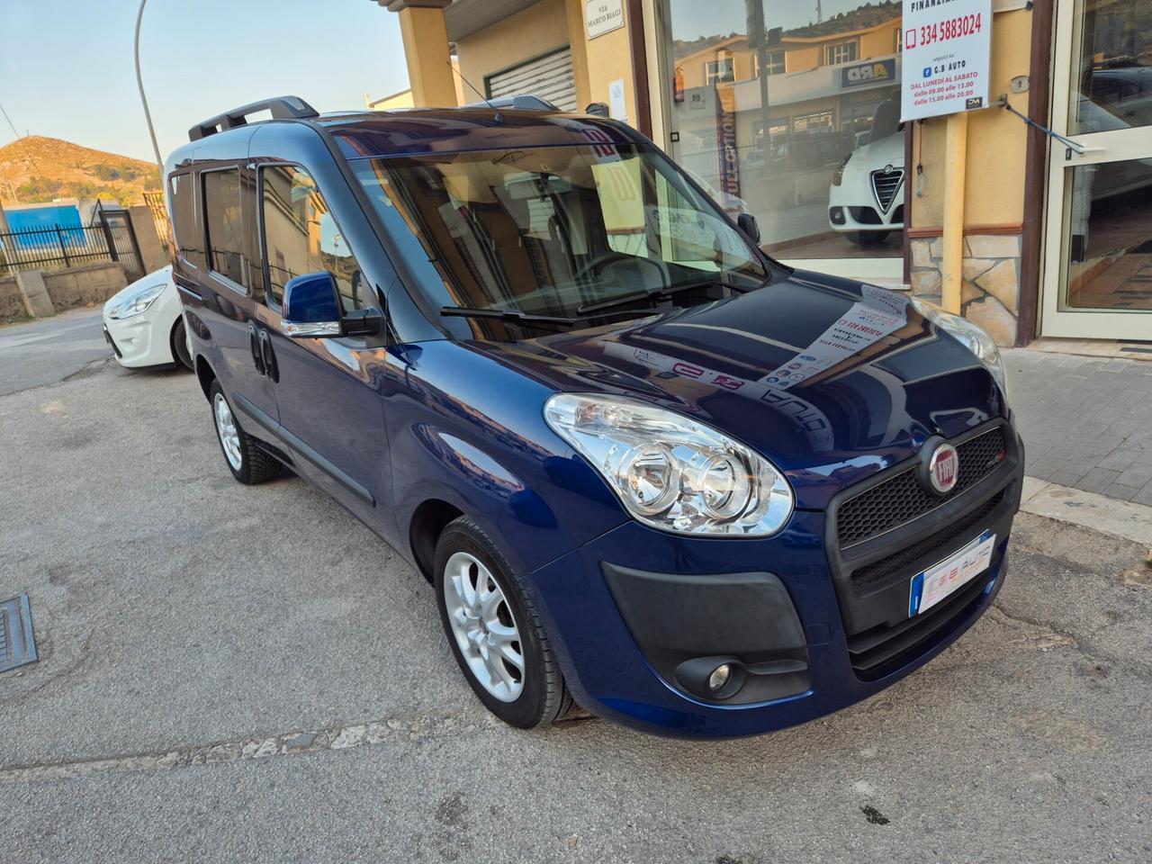 FIAT DOBLO 2.0 MJET 135 CV 5 POSTI KM 70000 CERTIF