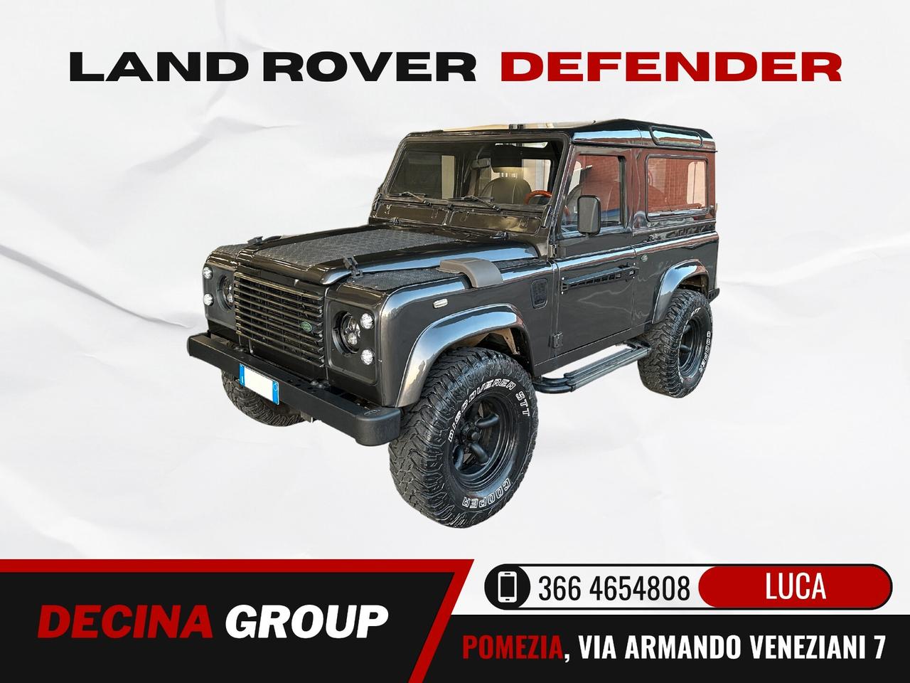 Land Rover Defender 90 turbodiesel Hard-top