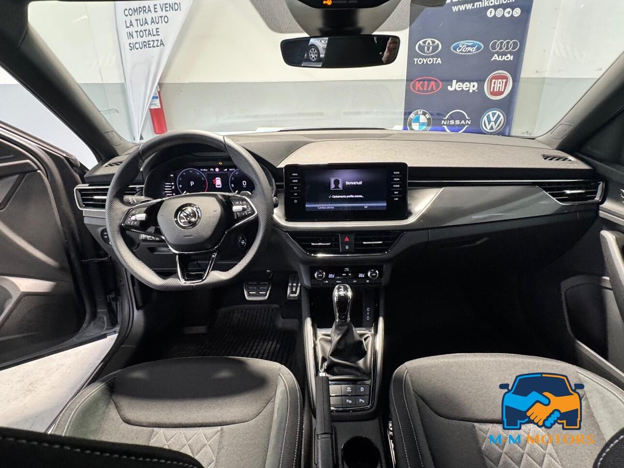 Skoda Kamiq 1.0 tsi Style 110cv dsg UNICOPRO, GANCIO TRAINO ELETTRICO, GARANZIA UFFICIALE SKODA
