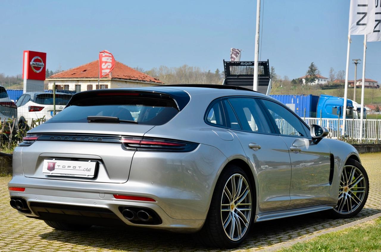 PORSCHE PANAMERA SPORT TURISMO 2.9 4 E-HYBRID PLUG-IN 330cv PDK, SERVICE PORSCHE, TETTO, SOFT CLOSE, BOSE, FARI PDLS, SOSPENSIONI PNEUMATICHE, PERMUTE