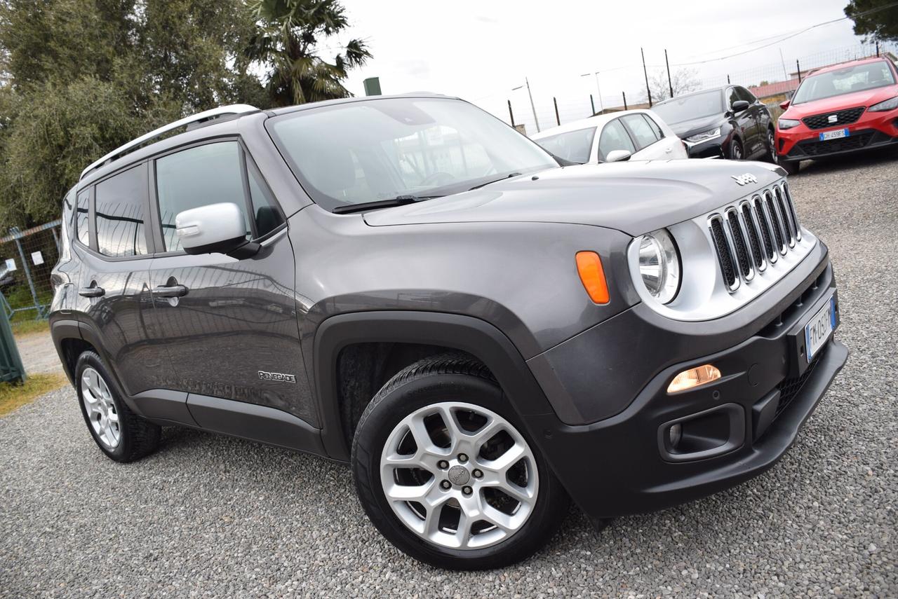 Jeep Renegade 1.6Mjt 120CV Limited NAVI ADAS SENSORI CRUISE BT OK NEOPATENTATI