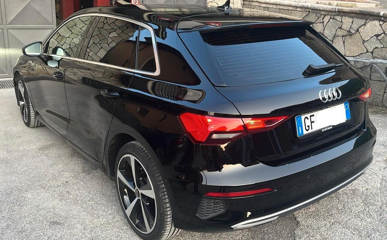 Audi A3 SPB 30 g-tron S tronic Business Advanced METANO UNIPROPRIETARIO