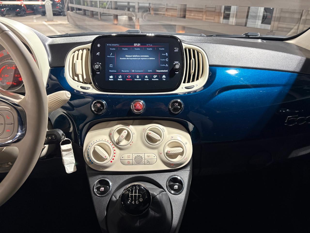 Fiat 500 1.0 Hybrid Pack Premium KM CERTIFICATI