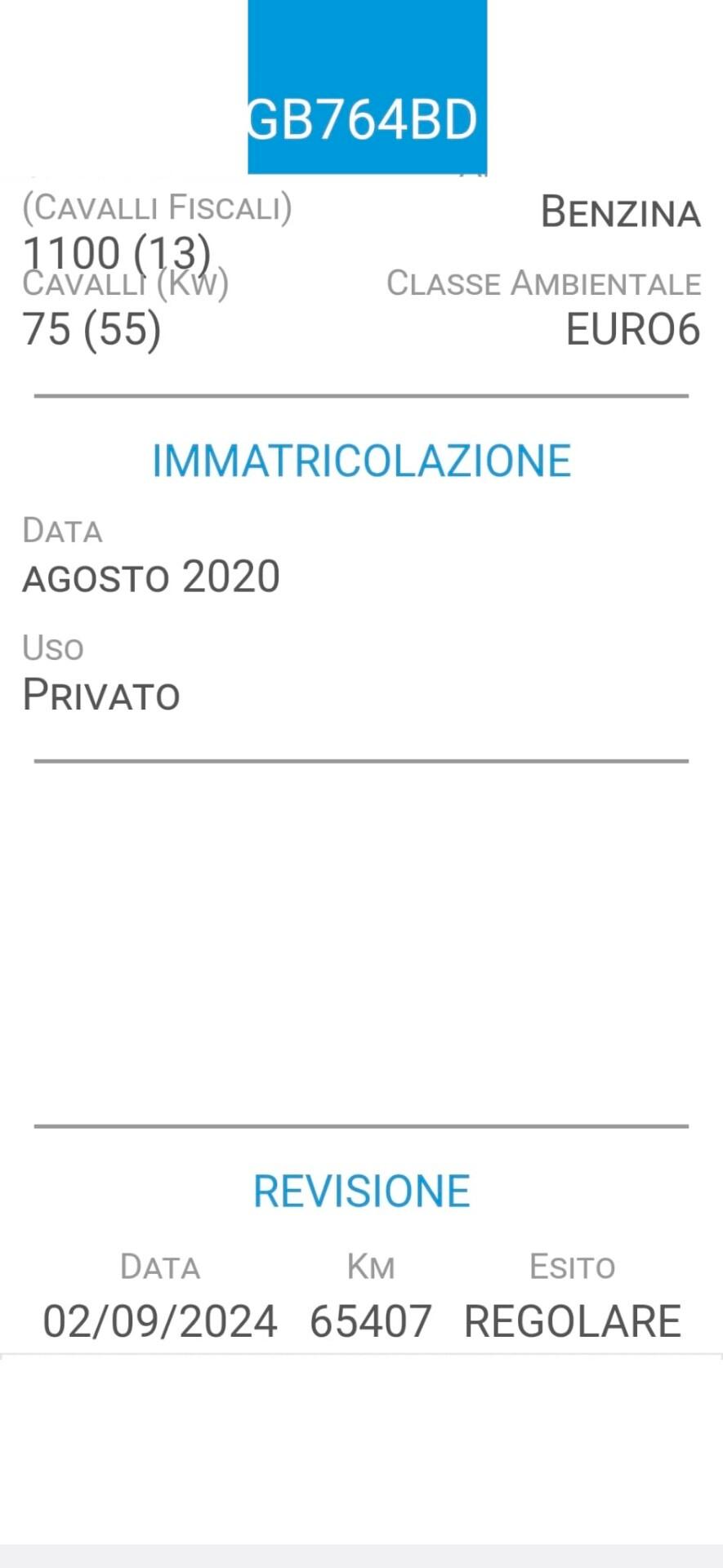 FORD FIESTA 1,1-FOTO REVISIONE-UNICA PROPRIETARIA