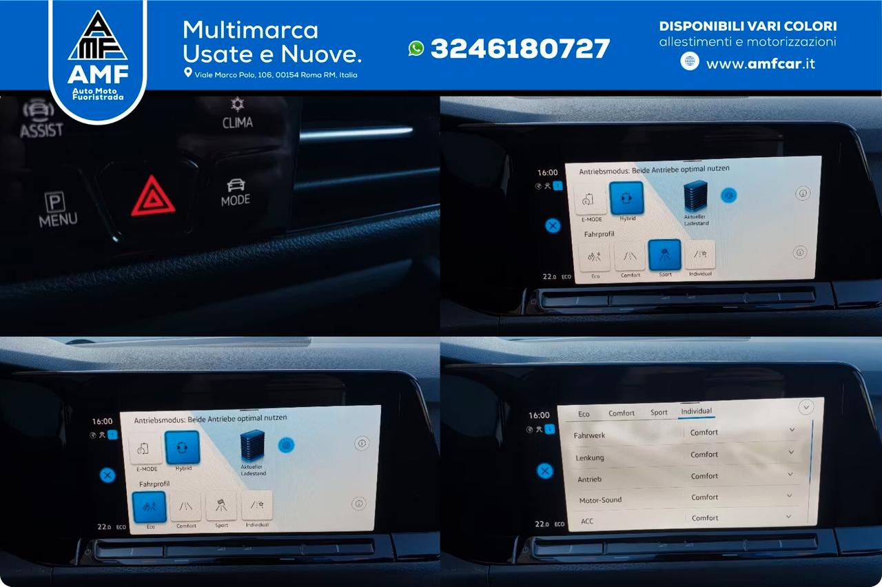 Volkswagen Golf 8 GTE DSG 1.4 eHybrid Matrix/ACC/Camera/18