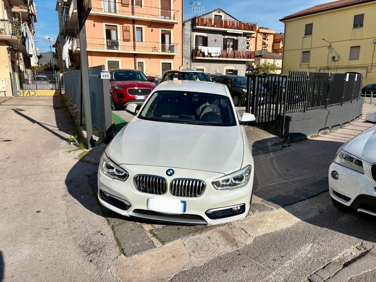 BMW 116 CAMBIO AUTOMATICO BIANCO PERLATO