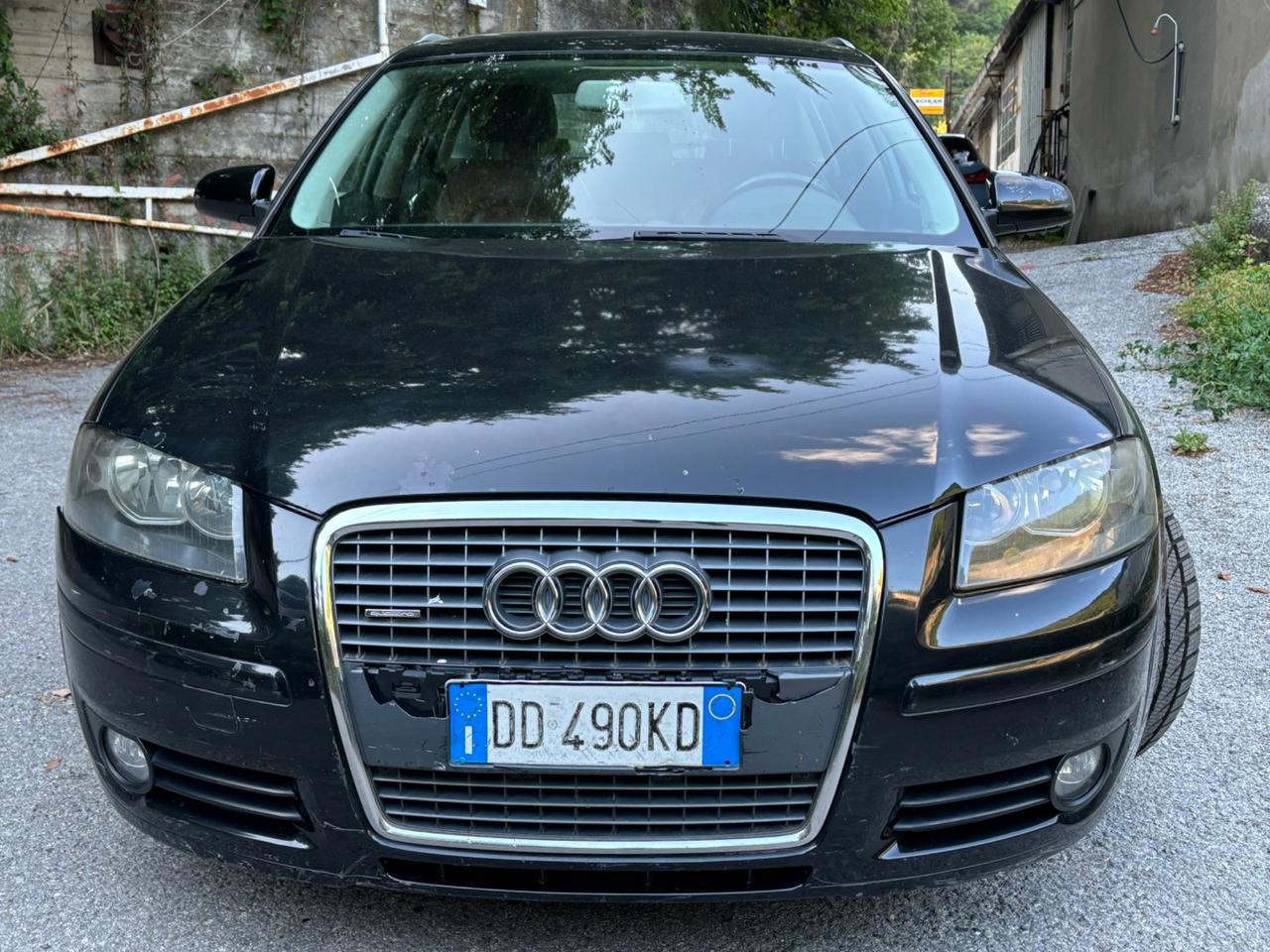 Audi A3 SPB 2.0 TDI 170 CV F.AP. quattro Attraction pelle rossa
