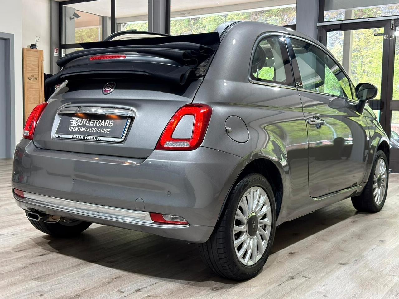 FIAT 500 C CABRIO 1.2 69cv 2015 NEOPATENTATI