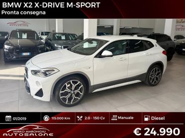 Bmw X2 M SPORT X Drive 18d FINANZIABILE