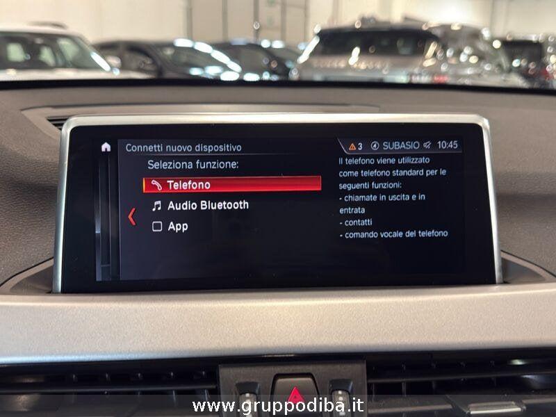 BMW X1 F48 2019 Diesel sdrive16d Business Advantage auto