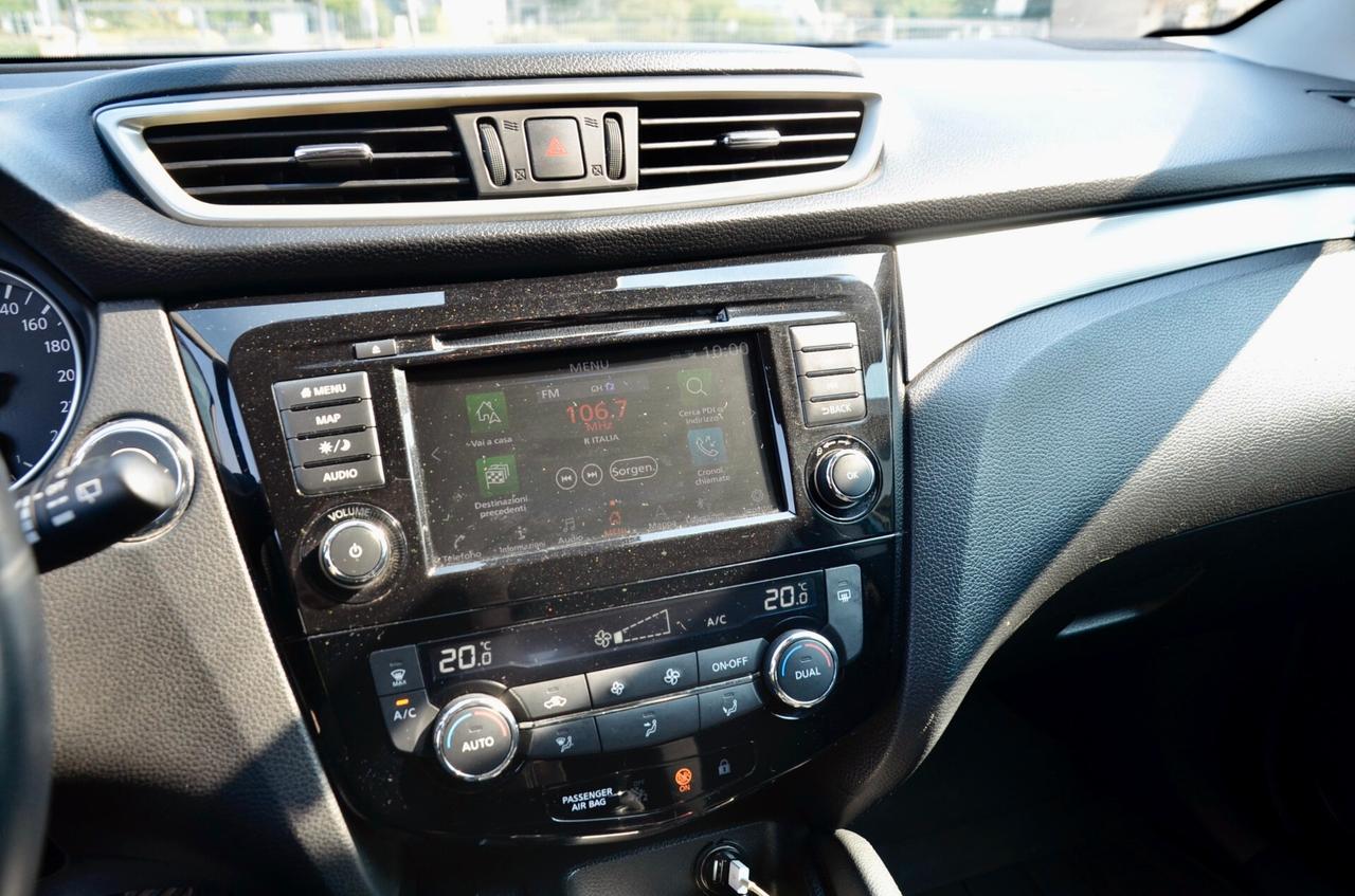 NISSAN QASHQAI 1.5 DCI N-CONNECTA 115cv, UNICOPROPRIETARIO, EURO 6D, SERVICE DIMOSTRABILI, TETTO, RETRO 360°, NAVI, PERMUTE