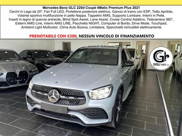 Mercedes Classe GLC 220d 4Matic Premium Plus AMG Cam360° Tetto Led NAV