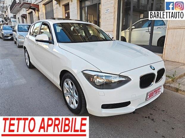 BMW 116d 5 porte *TETTO APRIBILE* - 2014