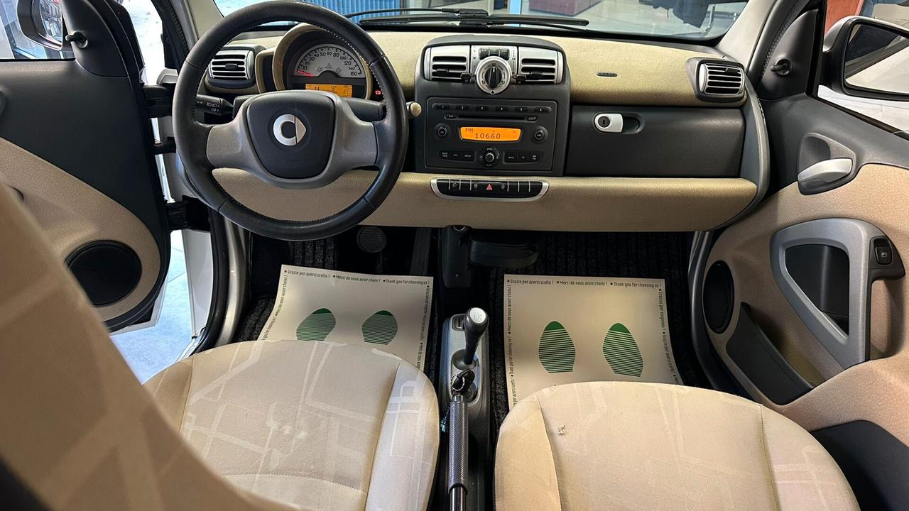 Smart ForTwo 1000 62 kW coupé passion