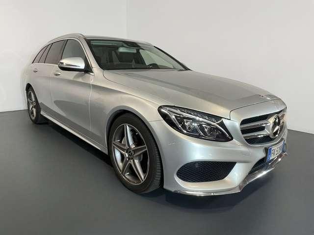 Mercedes-Benz C 220 d Sw AMG 4Matic Auto 9m + Navi + Telecamera