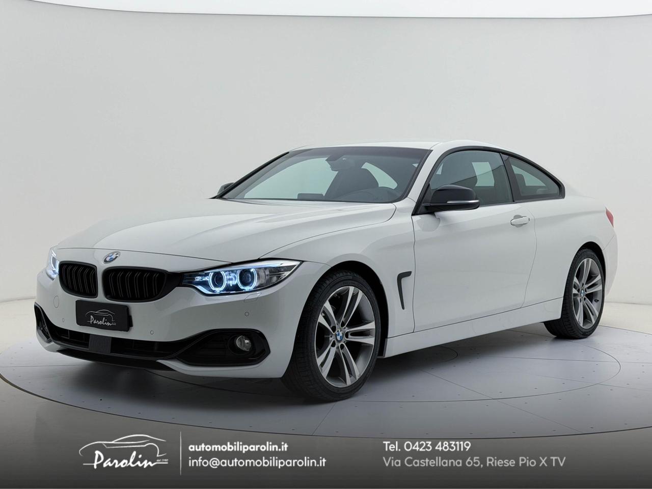 BMW 420 i Coupe Sport Xenon-ACC-Park-Black pack