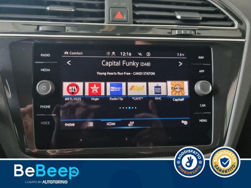 Volkswagen Tiguan 2.0 TSI R-LINE 4MOTION 190CV DSG