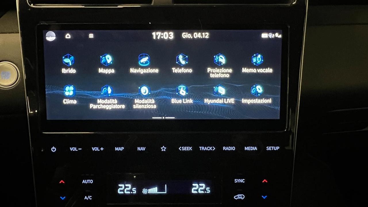 Hyundai Tucson 1.6 HEV AUTOM*NO VINCOLI FINANZIAM*CRONOL TAGL UNIPRO AZIENDALE