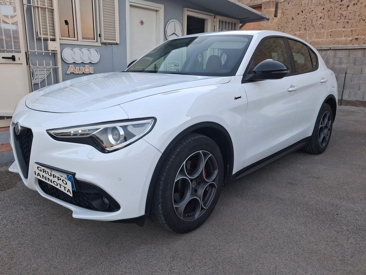 Alfa Romeo Stelvio 2.2 Turbodiesel 190 CV AT8 RWD Sprint GARANZIA 12 MESI CON CERTIFICATO DI CONFORMITA LEGGI D