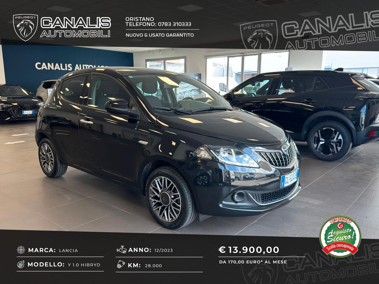 Lancia Ypsilon 1.0 69CV Hybrid Gold Plus 2023