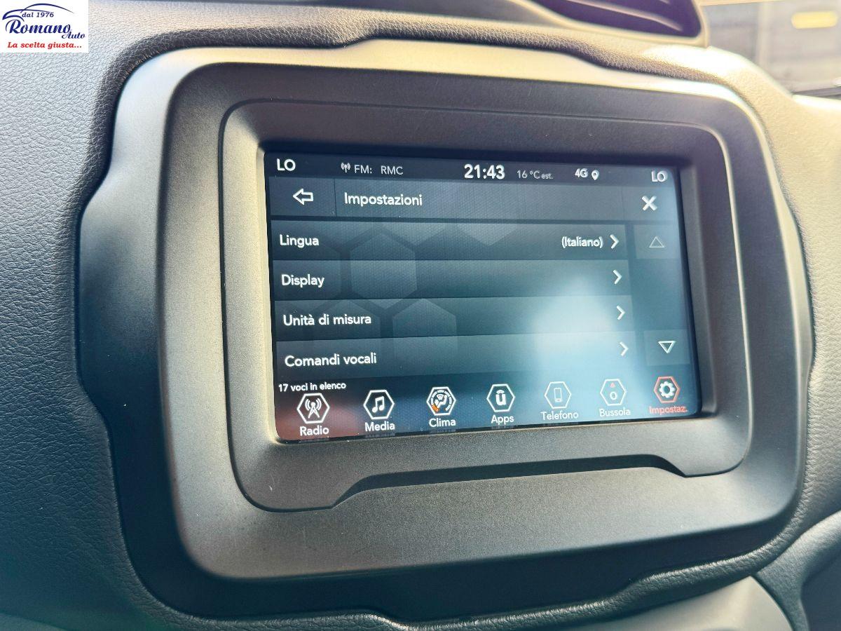 JEEP - Renegade 1.6 mjt Limited 2wd 130cv#CARPLAY!